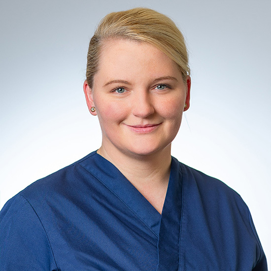 Sarah Große Dahlhaus, Leitende Medizinische Fachangestellte in der Praxis Klinik Dülmen